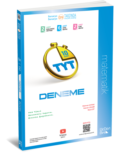 345 - TYT 10 lu Matematik Deneme - GÜNCEL BASKI