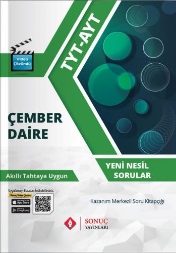 Sonuç Yayınları TYT-AYT Çember Daire Soru Kitapçığı