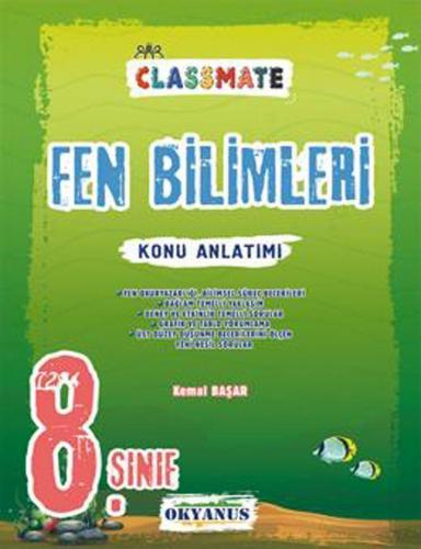 Okyanus Yayınları 8. Sınıf Fen Bilimleri Classmate Konu Anlatımı