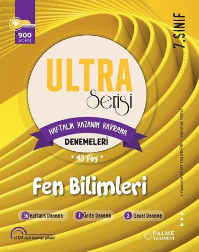 ULTRA Serisi 7.Sınıf Fen Bilimleri Denemeleri (Haftalık Kazanım Kavrama) 45 Föy
