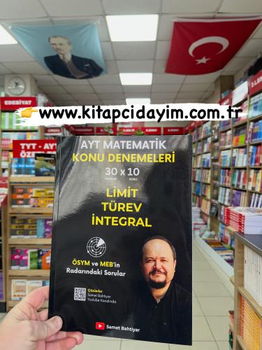AYT MATEMATİK LİMİT TÜREV İNTEGRAL 30 deneme 10 soru