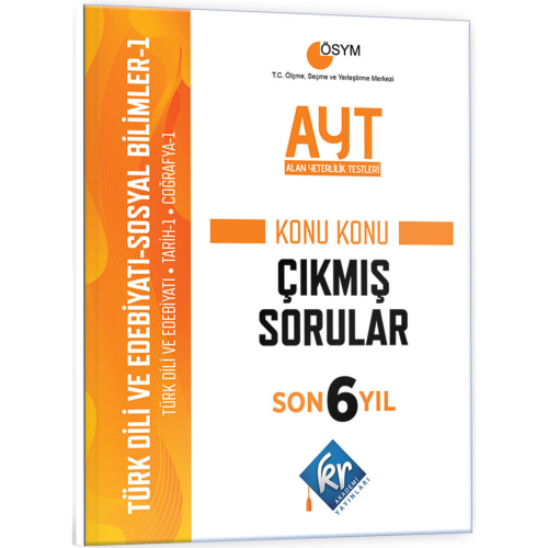 AYT Türk Dili Edebiyatı - Sosyal Bilimler-1 Son 6 Yıl Konu Konu Çıkmış