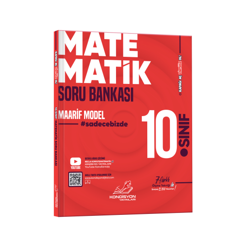 KONDİSYON YAYINLARI 10.SINIF VİRTÜÖZ MATEMATİK SORU BANKASI