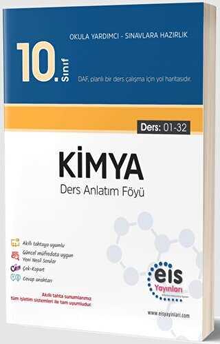 Eis Yayınları 10. Sınıf - DAF - Kimya