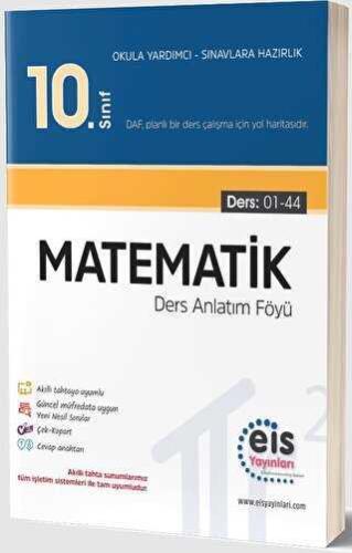 Eis Yayınları 10. Sınıf - DAF - Matematik