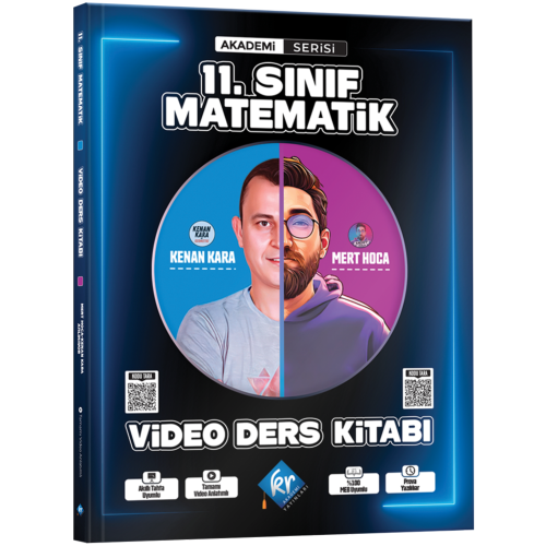 Kenan Kara & Mert Hoca 11. Sınıf Matematik Video Ders Kitabı Akademi S