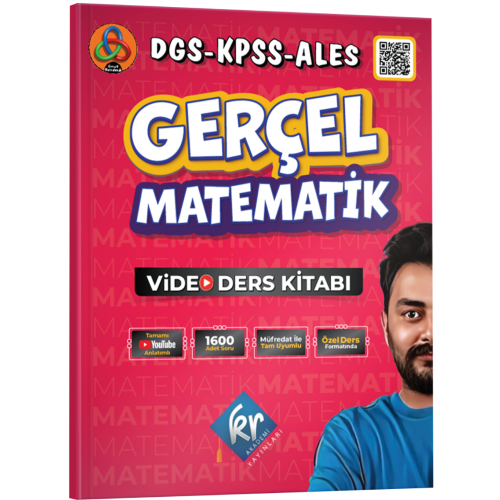 Gerçel Matematik DGS KPSS ALES Video Ders Kitabı