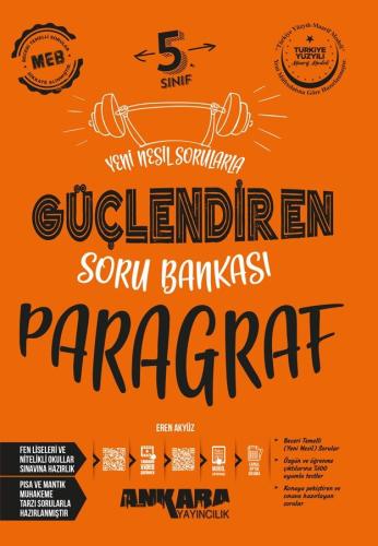 Ankara Yayıncılık 5. Sınıf Paragraf Güçlendiren Soru Bankası