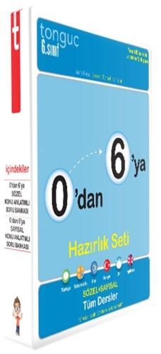 Tonguç Akademi 0 dan 6 ya Konu Anlatımlı Soru Bankası Seti