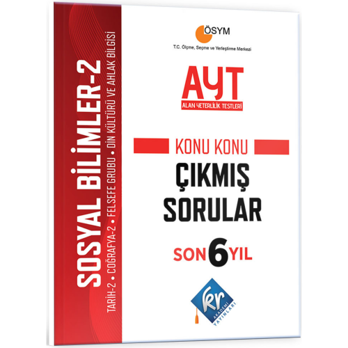 AYT Sosyal Bilimler-2 Son 6 Yıl Konu Konu Çıkmış Sorular