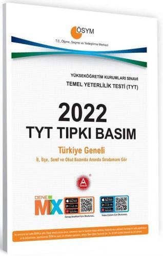 A Yayınları 2022 TYT Tıpkı Basım Çıkmış Sorular