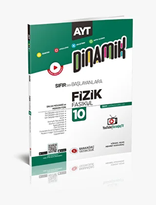 Karaağaç Yayınları AYT Dinamik Fizik Fasikülleri 10