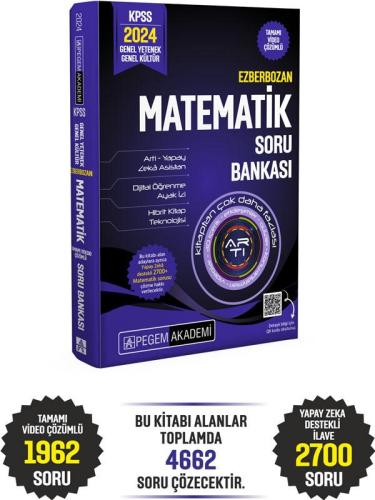 2024 Ezberbozan KPSS Genel Yetenek Genel Kültür Matematik Soru Bankası