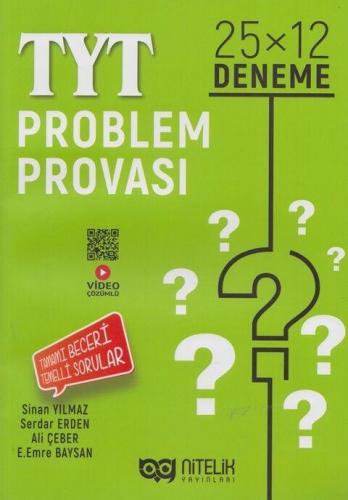 NİTELİK YKS TYT PROBLEM PROVASI 25X12 DENEME