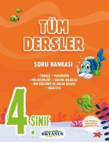 Okyanus Yayınları 4. Sınıf Tüm Dersler Soru Bankası