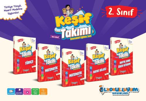 2.SINIF KEŞİF TAKIMI YENİ NESİL İNTERAKTİF EĞİTİM SETİ