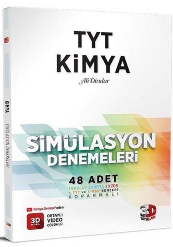 3D Yayınları TYT Kimya Simülasyon 48 Deneme