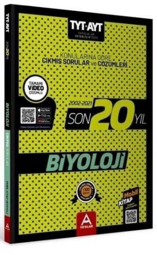 A Yayınları TYT AYT Biyoloji Son 20 Yıl Çıkmış Soru Ve Çözümleri (2002