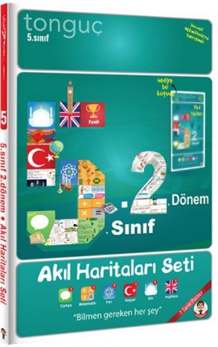 Tonguç Akademi 5. Sınıf 2. Dönem Akıl Haritaları Seti