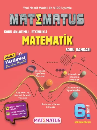 MATEMATUS 6.SINIF KONU ANLATIMLI ETKINLIKLI MATEMATIK S.B