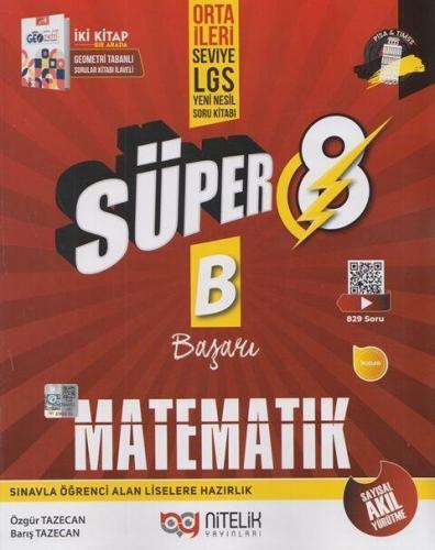 Nitelik Yayınları 8. Sınıf Matematik Süper Soru Kitabı