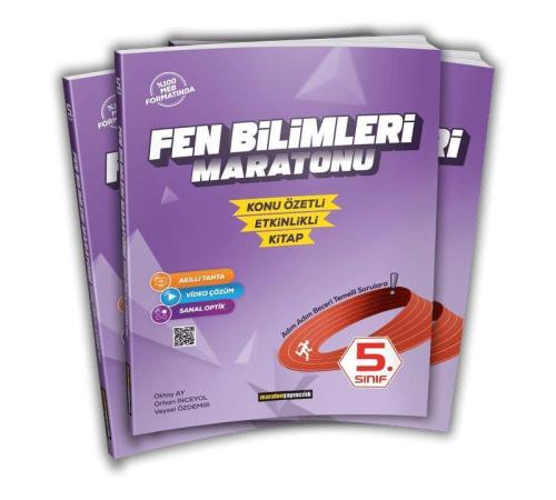 MARATON 5.Sınıf Fen Bilimleri Maratonu (Konu Özetli-Etkinlikli)