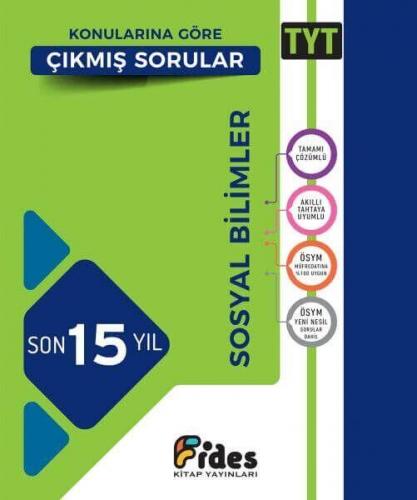 Fides Yayınları TYT Sosyal Bilimler Son 15 Yıl Konularına Göre Çıkmış 