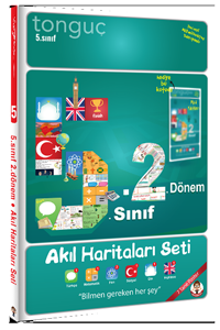 Tonguç Akademi 5. Sınıf 2. Dönem Akıl Haritaları Seti