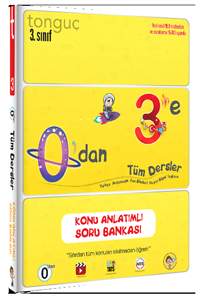 Tonguç Yayınları 0'dan 3'e Konu Anlatımlı Soru Bankası