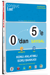 Tonguç Yayınları 0'dan 5'e Sayısal Konu Anlatımlı Soru Bankası