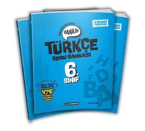 MARATON 6.Sınıf Bana Bi Türkçe Soru Bankası