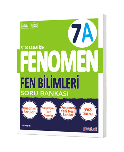 FENOMEN 7. SINIF FEN BİLİMLERİ A SORU BANKASI