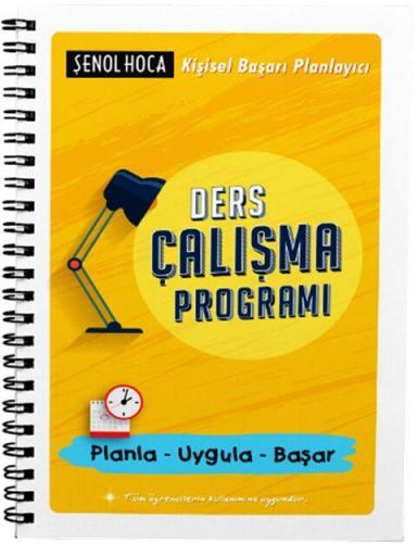 Şenol Hoca Yayınları Ders Çalışma Programı