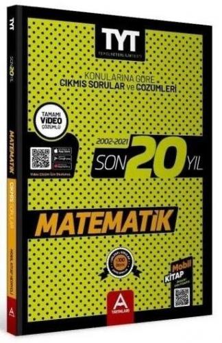 A Yayınları TYT Matematik Son 20 Yıl Çıkmış Soru Ve Çözümleri (2002-20