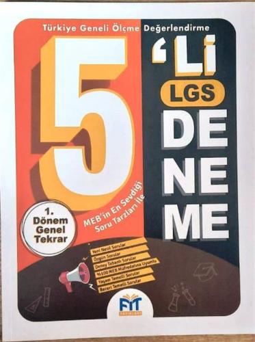 FİT YAYINLARI 8. SINIF LGS 1. DÖNEM GENEL TEKRAR 5 Lİ DENEME