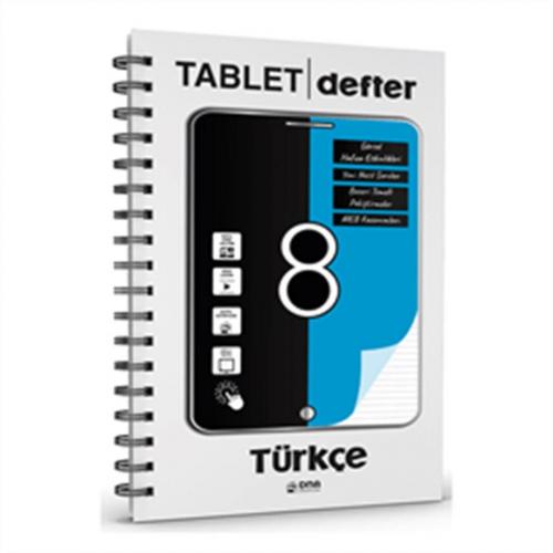8.Sınıf Türkçe Tablet Defter
