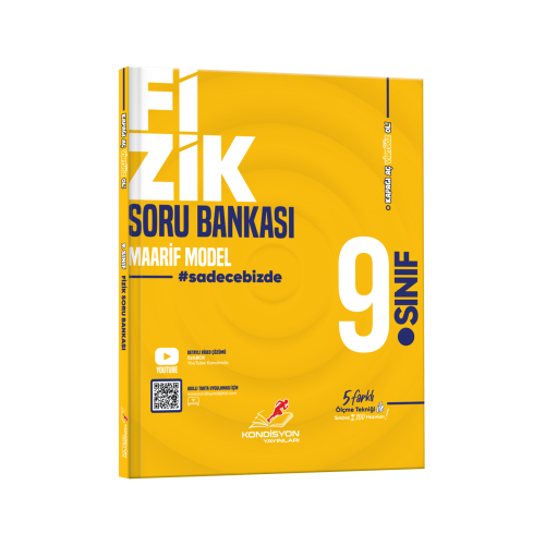 KONDİSYON YAYINLARI 9.SINIF VİRTÜÖZ FİZİK SORU BANKASI