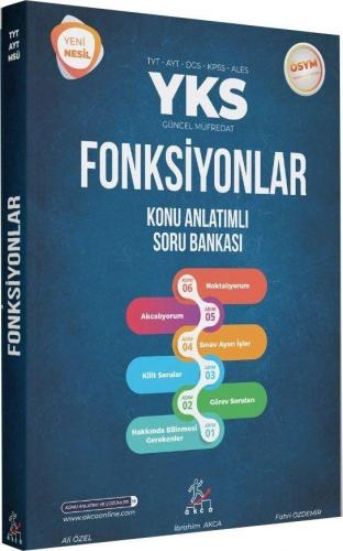 Akca Yayınları TYT AYT DGS KPSS ALES Fonksiyonlar Konu Anlatımlı Soru 