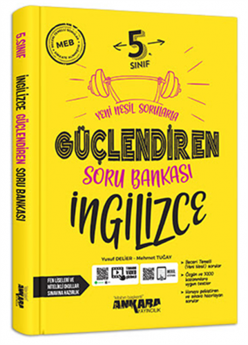 Ankara Yayıncılık 5.Sınıf Güçlendiren İngilizce Soru Bankası