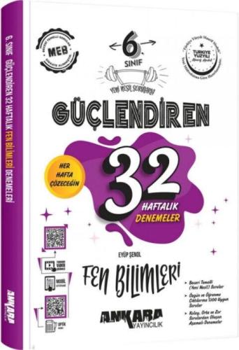 Ankara Yayıncılık 6. Sınıf Fen Bilimleri Güçlendiren 32 Haftalık Kazan