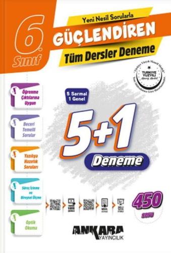 Ankara Yayıncılık 6. Sınıf Güçlendiren Tüm Dersler Denemeleri