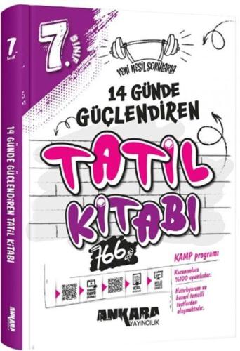 Ankara Yayıncılık 7. Sınıf 14 Günde Güçlendiren Tatil Kitabı