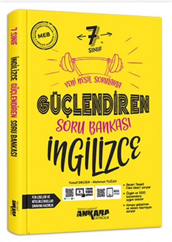 Ankara Yayıncılık 7. Sınıf İngilizce Güçlendiren Soru Bankası