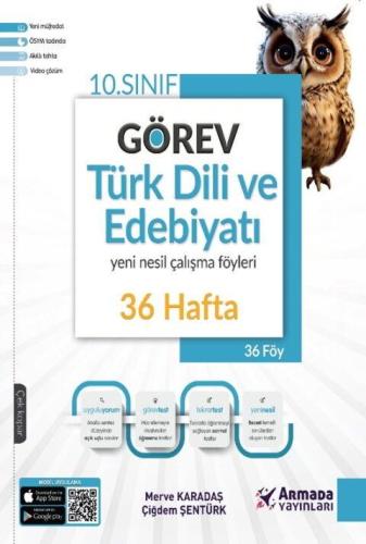 Armada Yayınları 10. Sınıf Türk Dili ve Edebiyatı Yeni Nesil Çalışma F