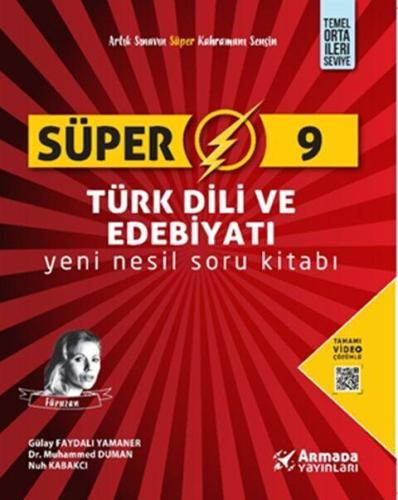 Armada Yayınları 9. Sınıf Süper Türk Dili ve Edebiyatı Yeni Nesil Soru