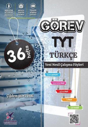 Armada Yayınları TYT Türkçe Görev Yeni Nesil Çalışma Föyleri