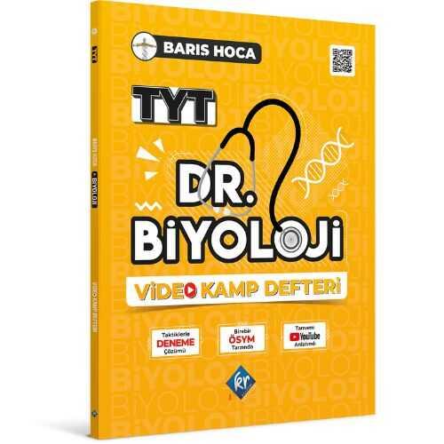 KR AKADEMİ Barış Hoca TYT Dr. Biyoloji Video Kamp Defteri