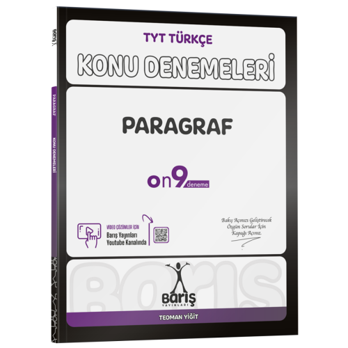 Barış Yayınları TYT Türkçe Paragraf Konu Denemeleri