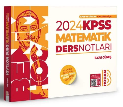 Benim Hocam 2024 KPSS Matematik Ders Notları