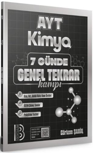 Benim Hocam AYT Kimya 7 Günde Genel Tekrar Kampı